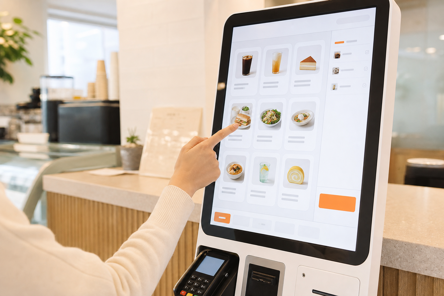 키오스크STORE 무인 주문결제 키오스크 본체